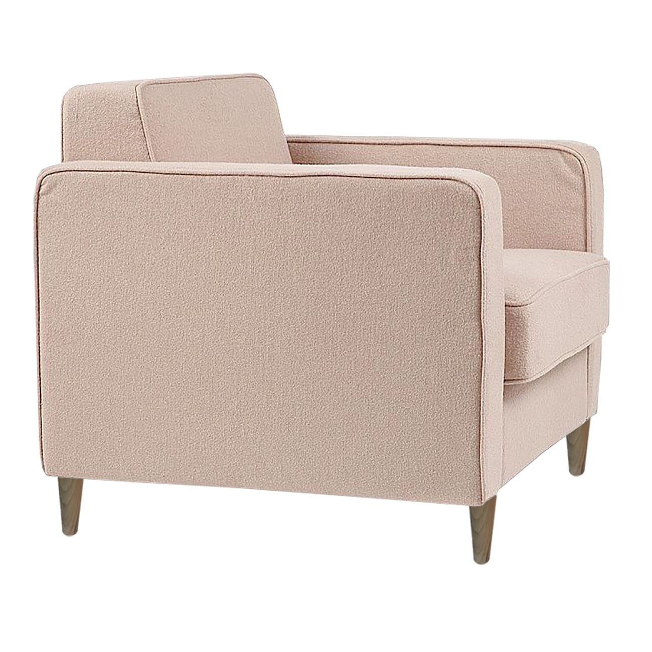 Кресло молочный микровелюр George - изображение 2