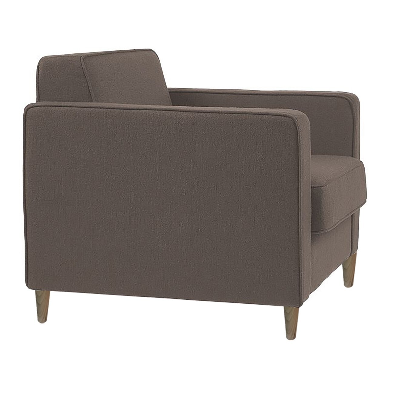 Кресло коричнево-серое George - изображение 2