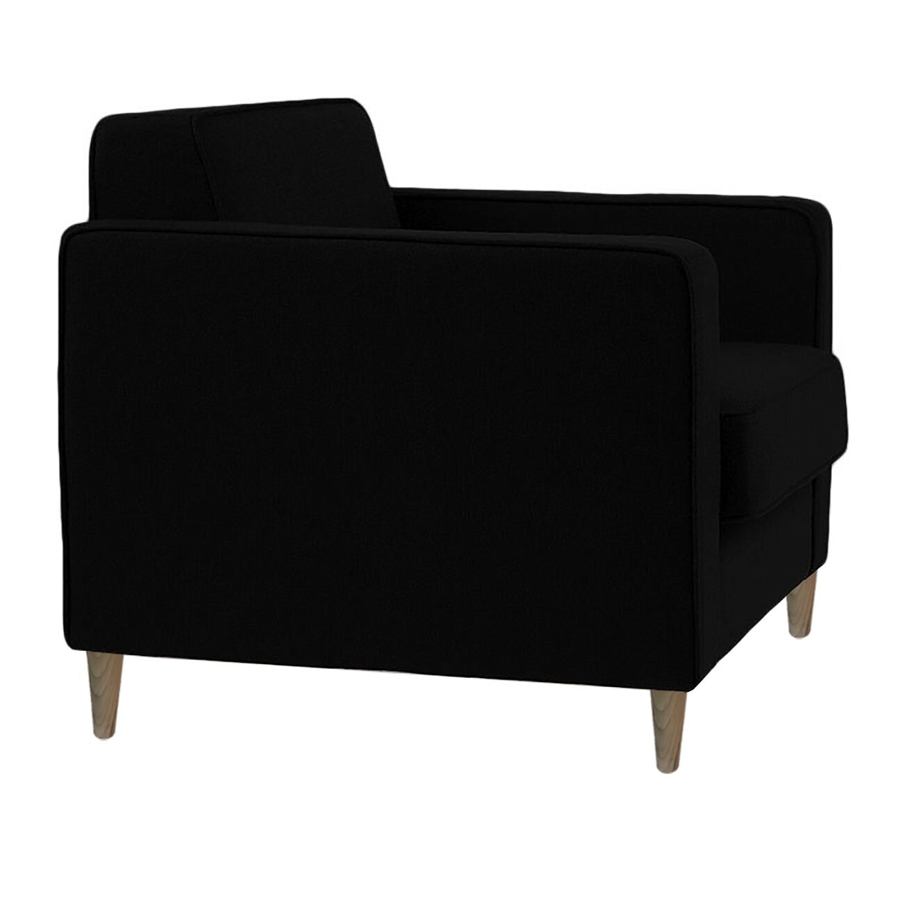 Кресло черное George - изображение 3