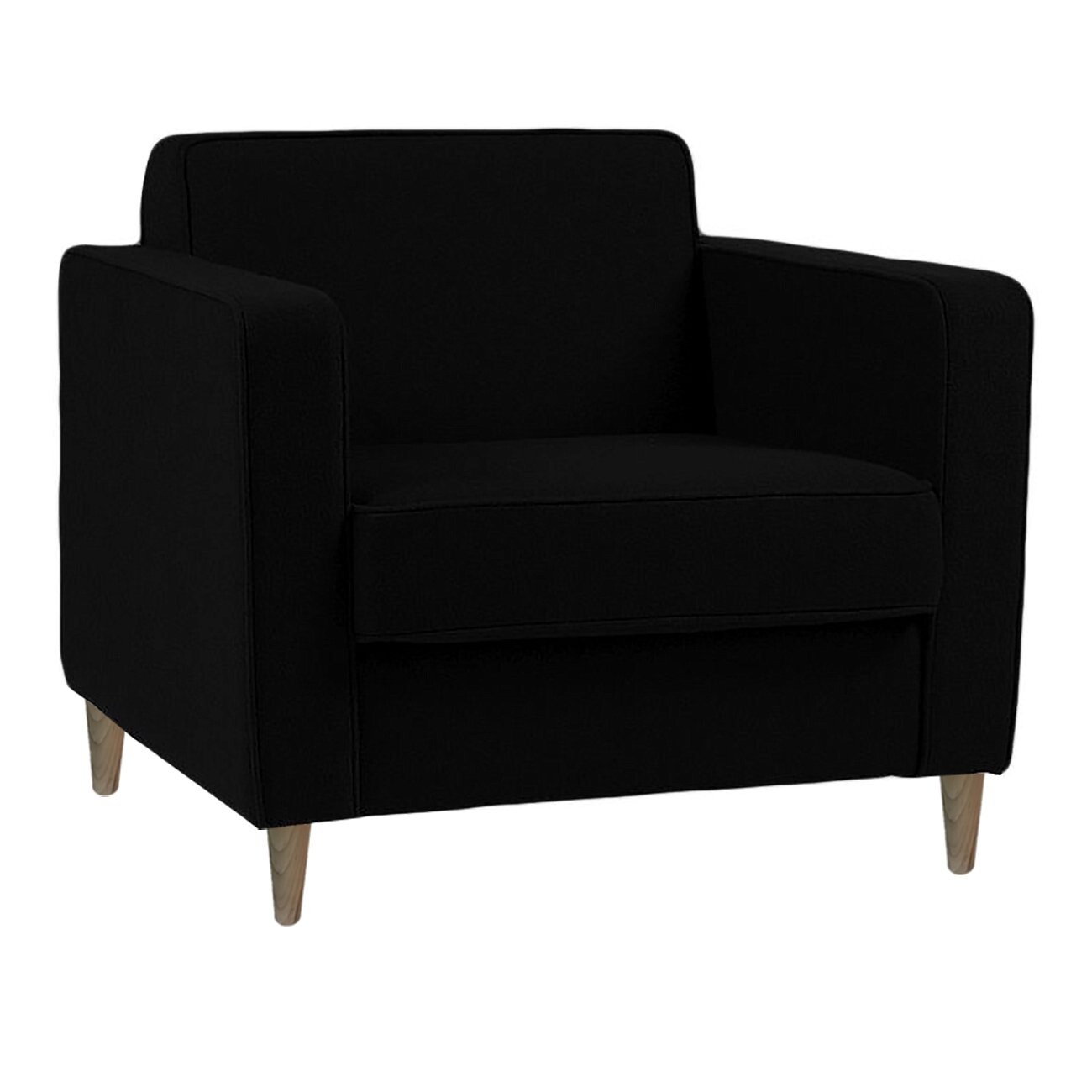 Кресло черное George - изображение 4