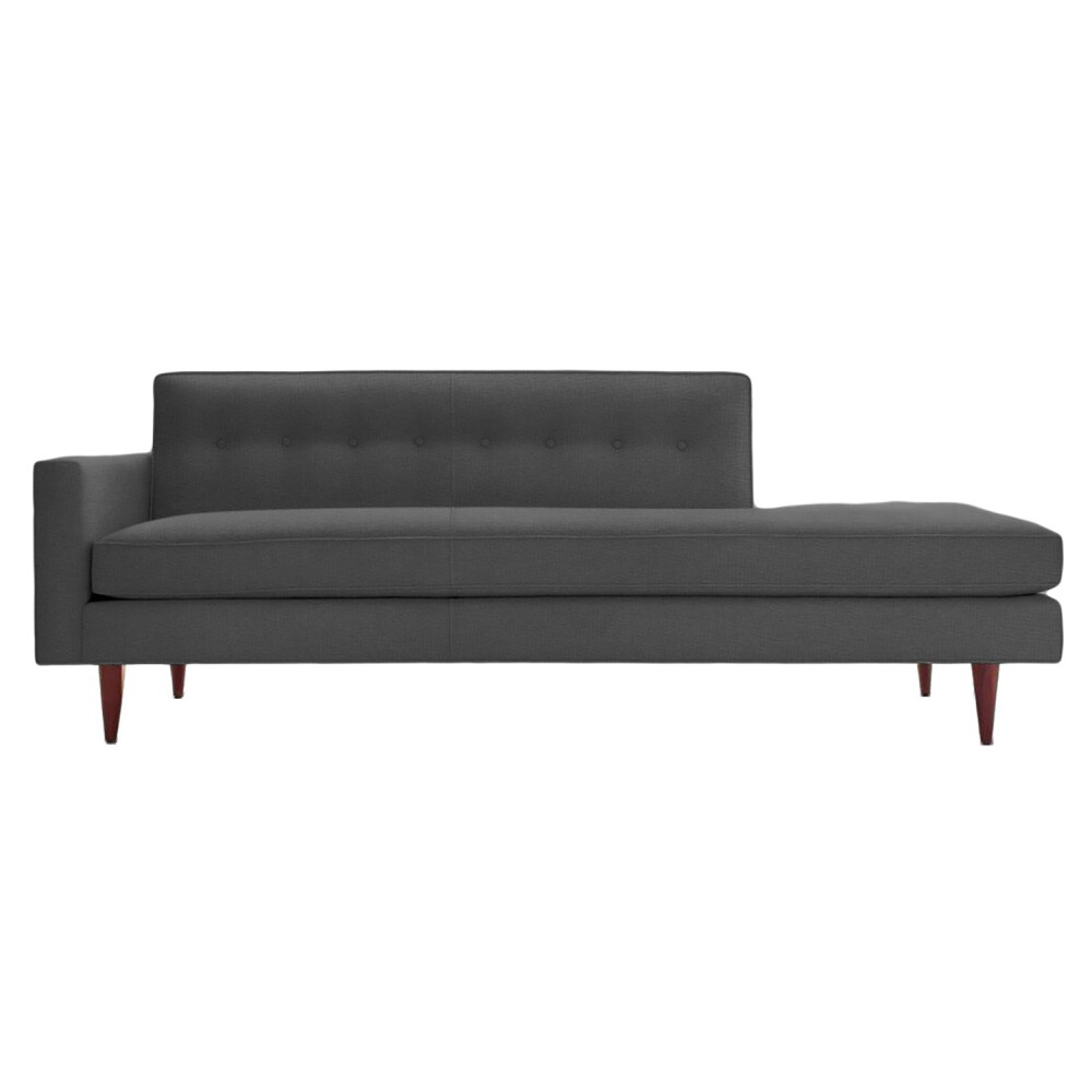Диван Bantam Studio Sofa прямой темно-серый