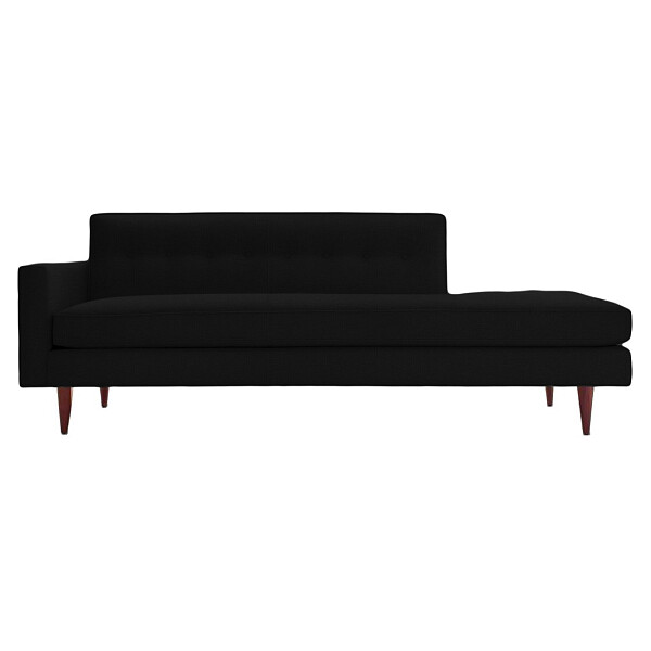 Диван Bantam Studio Sofa прямой черный - изображение 1