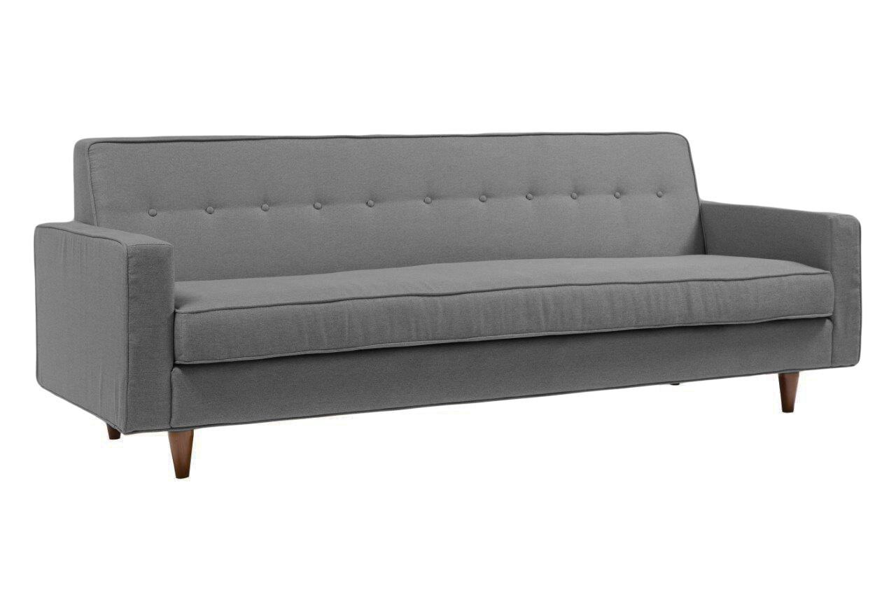 Диван большой прямой серый Bantam Sofa - изображение 3