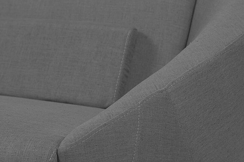 Диван Avec Plaisir большой прямой светло-серый - изображение 2