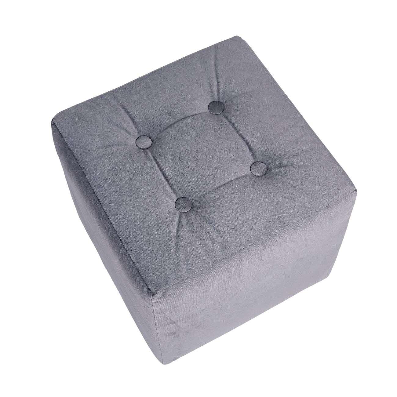 Пуф WOODEN серый - изображение 2
