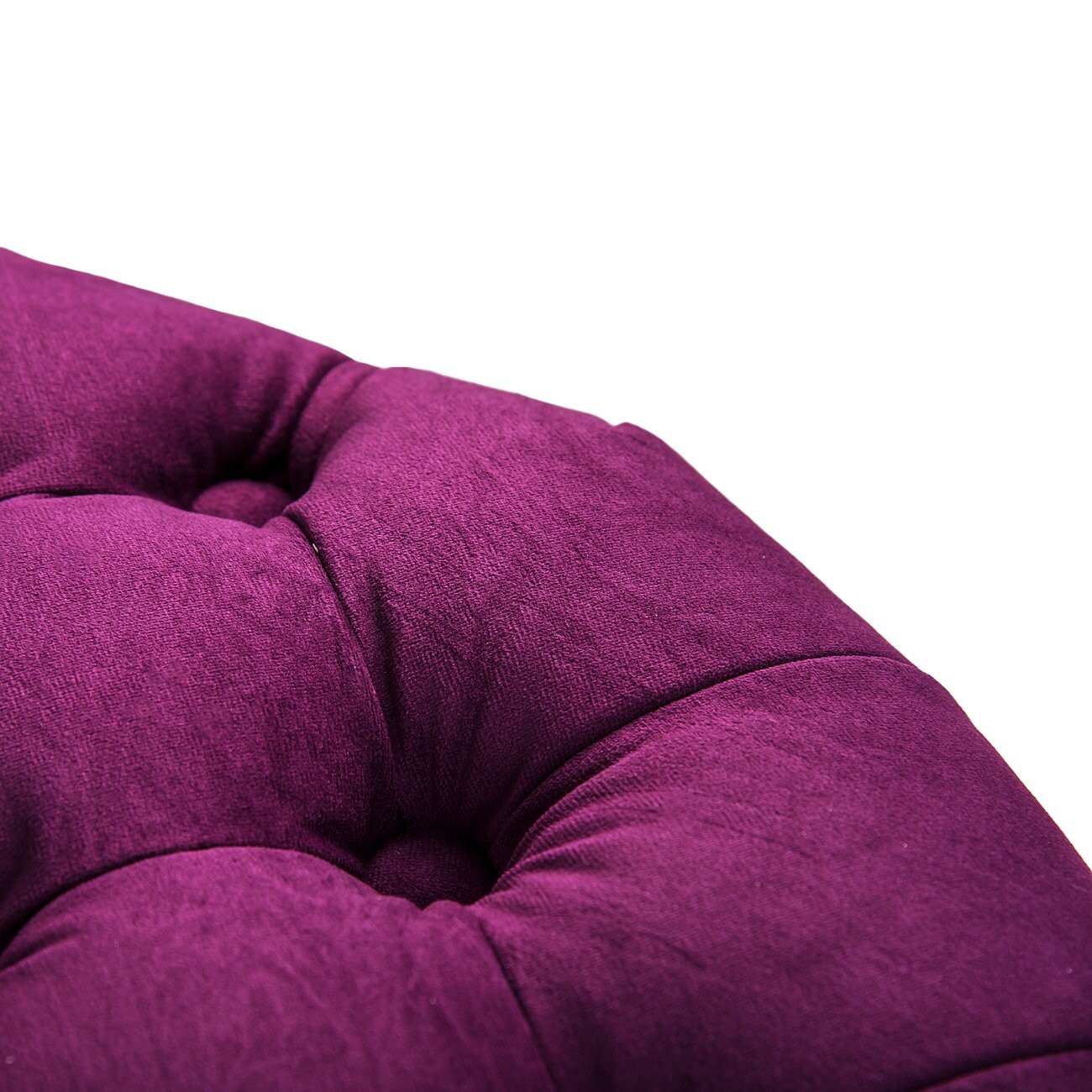 Пуф WOODEN круглый лиловый - изображение 3