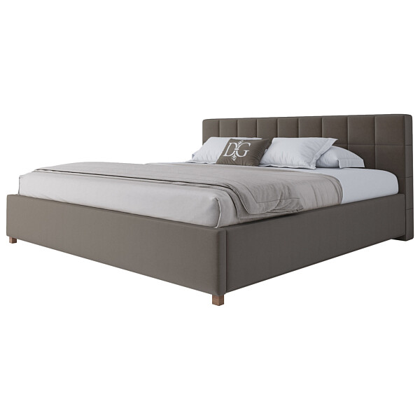 Кровать большая 200х200 Wales бежевая - изображение 1