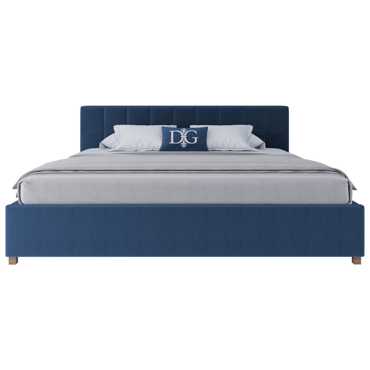 Кровать большая 200х200 Wales морская волна - изображение 2