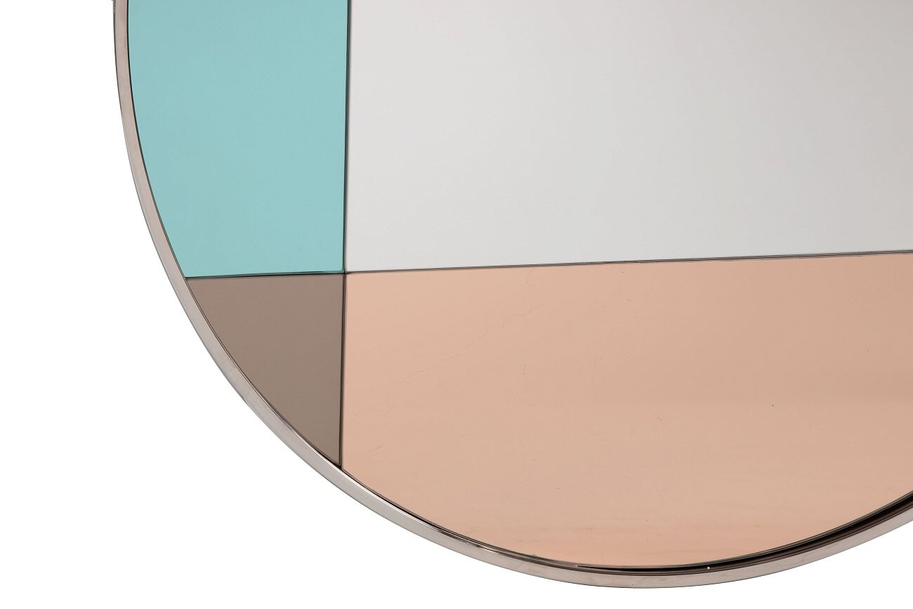 Зеркало круглое разноцветное "Валери" 80 см - изображение 2