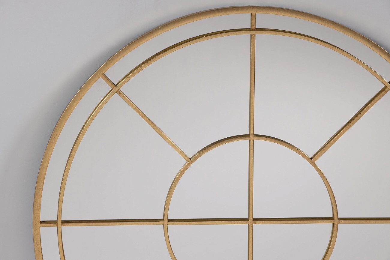 Зеркало-окно круглое с раскладкой "Виржиния" 92,5 см - изображение 3