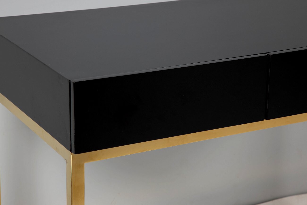 Консоль черная прямоугольная "Моник" 120 см - изображение 2