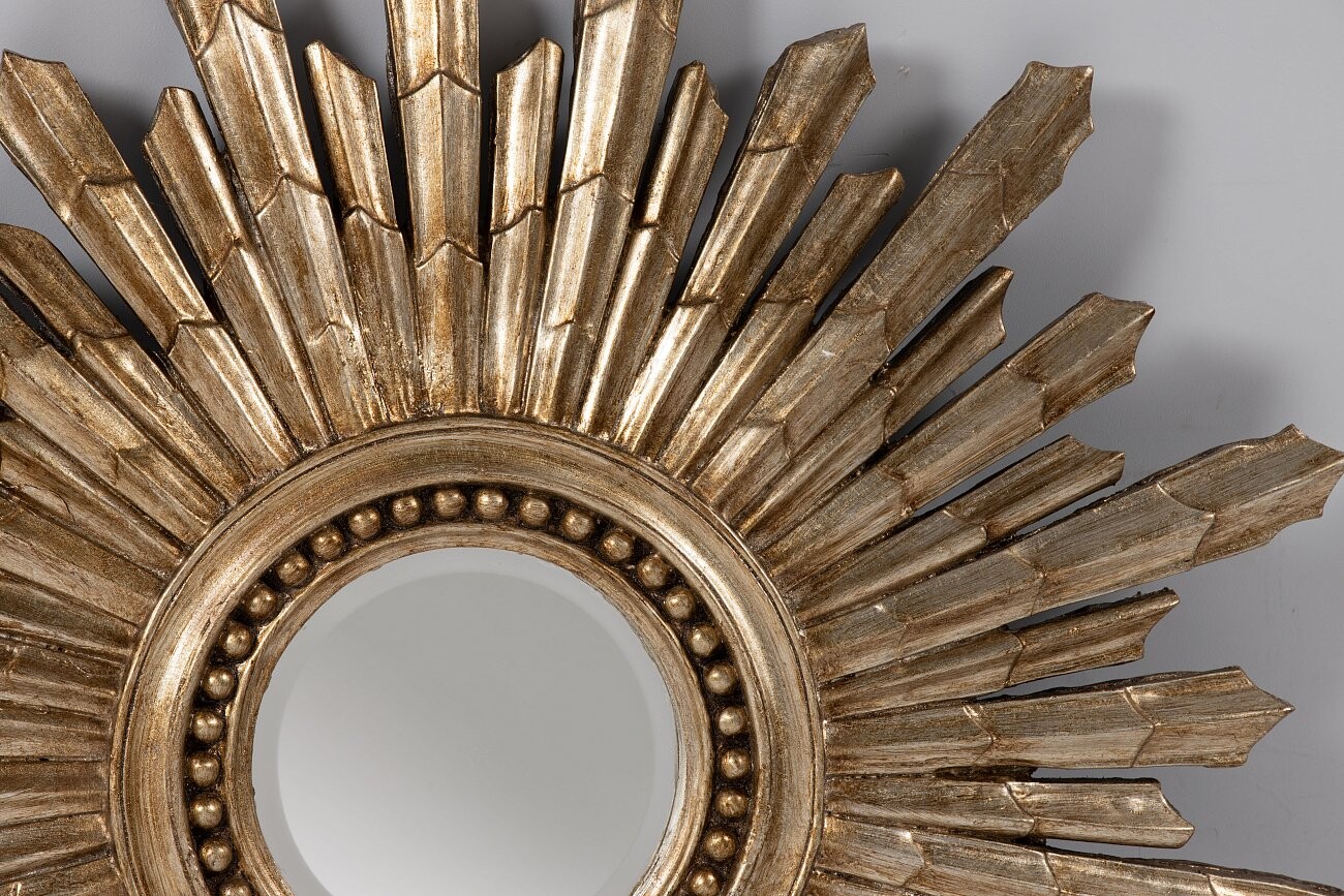 Зеркало-солнце бронза "Беатрис" 81 см - изображение 2