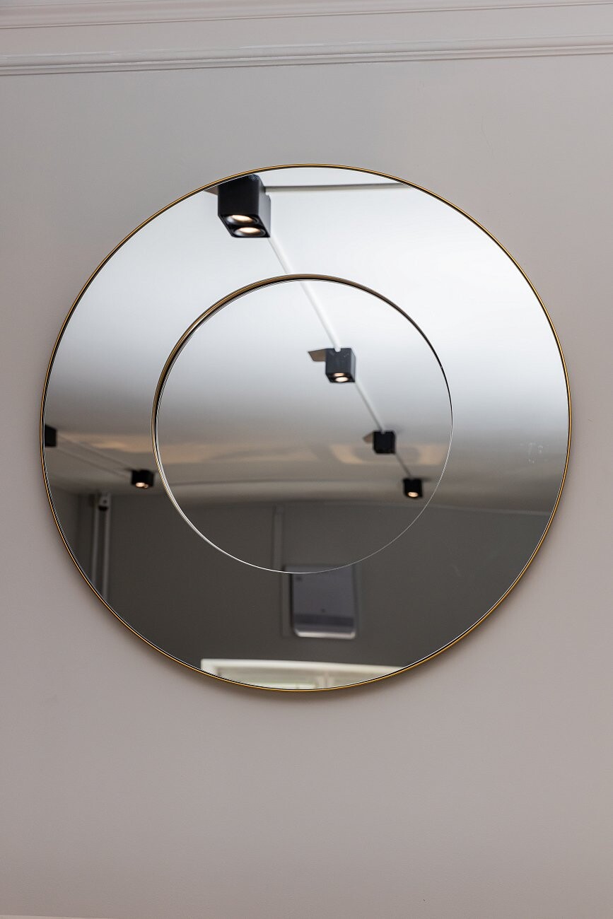 Зеркало круглое в широкой раме "Селеста" 80 см - изображение 3