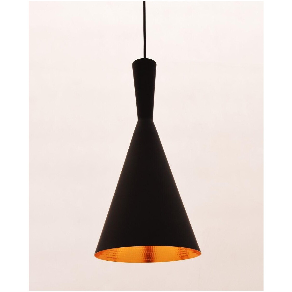 Люстра подвесная с металлическим плафоном черная Foggi LDP 7712-A BK - изображение 2