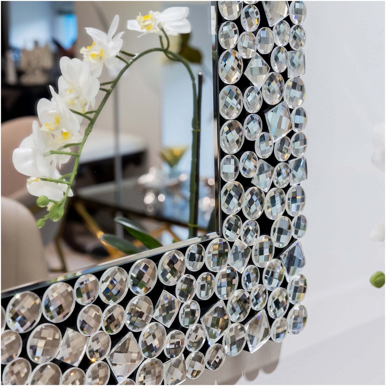 Зеркало прямоугольное настенное 60х90 см Briciola - изображение 3