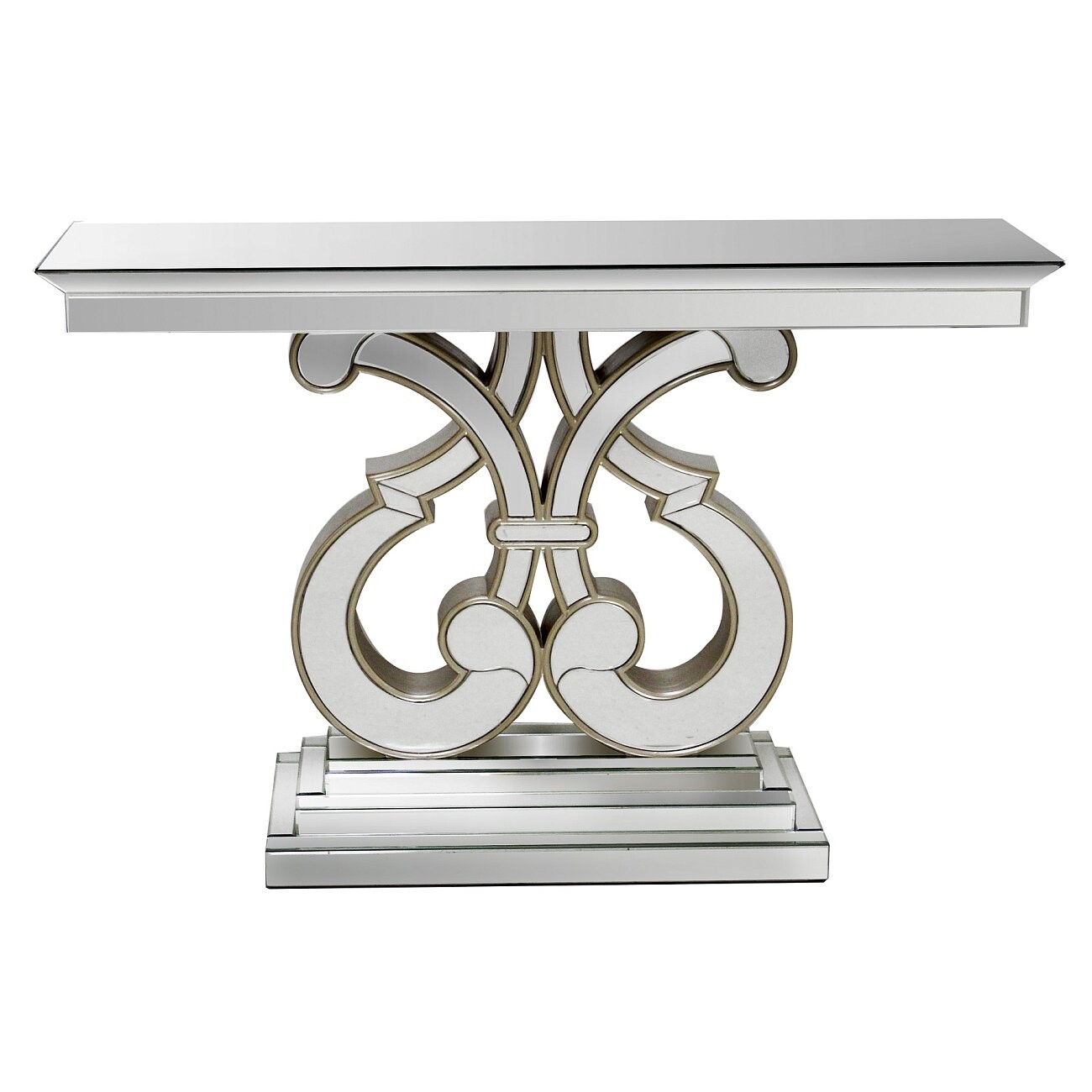 Консоль зеркальная с фигурной ножкой Grandiosamente - изображение 2