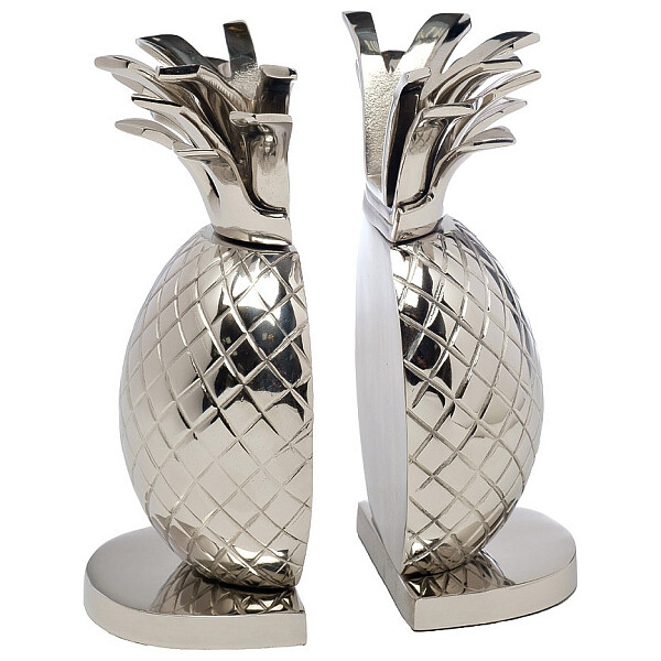 Держатель для книг хром 20 см "Ананас" - изображение 1