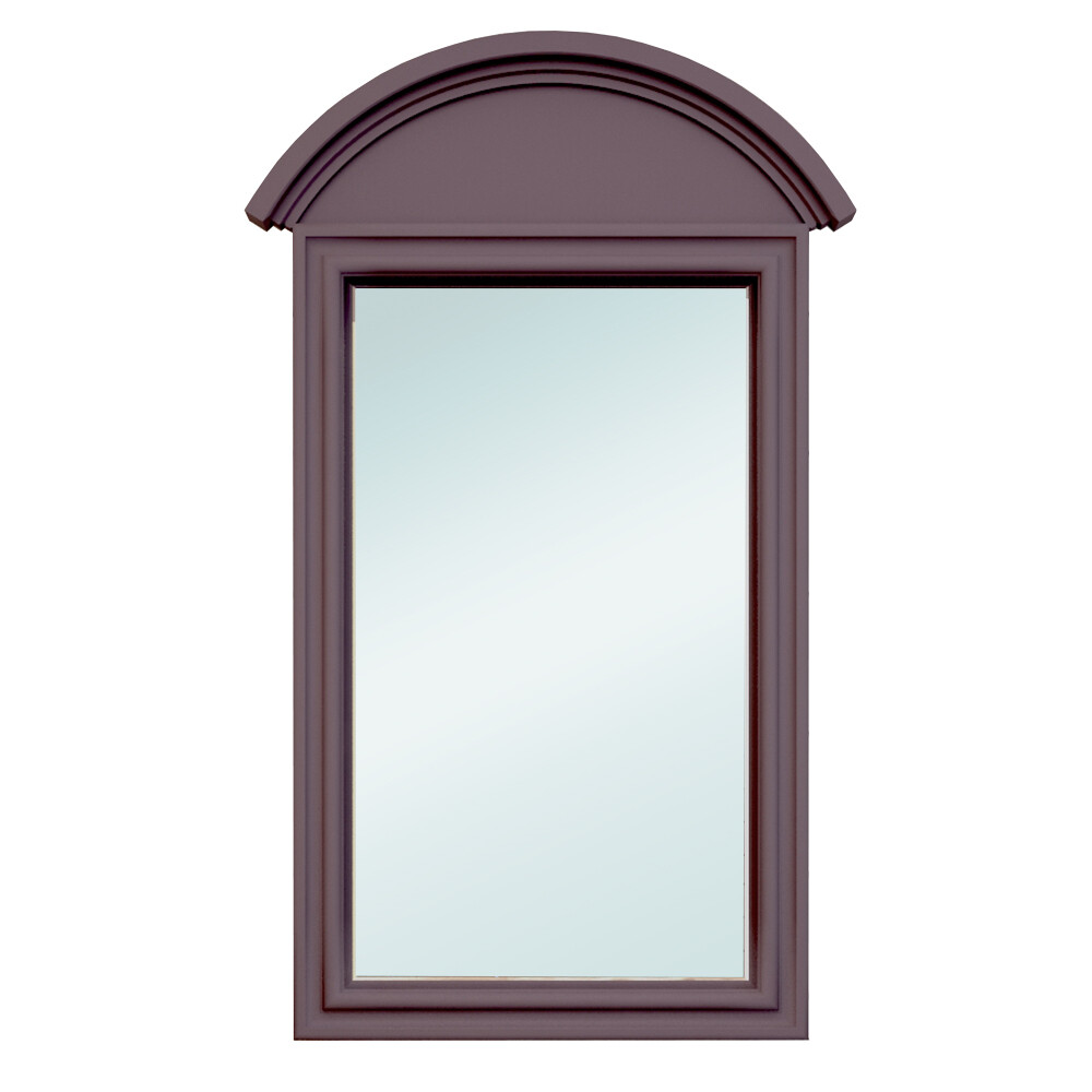 Зеркало прямоугольное фиолетовое Leontina lavanda