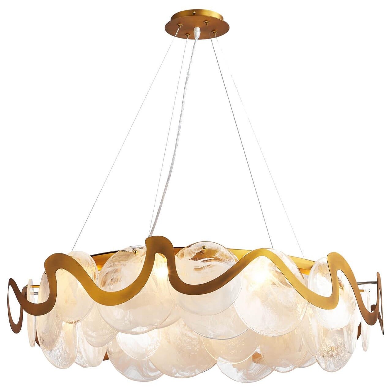 Люстра подвесная белая Sweet 2130/03/10P - изображение 3