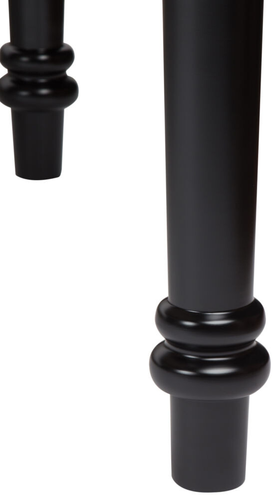 Обеденный стол прямоугольный бежевый на черных фигурных ножках 200 см HF15017