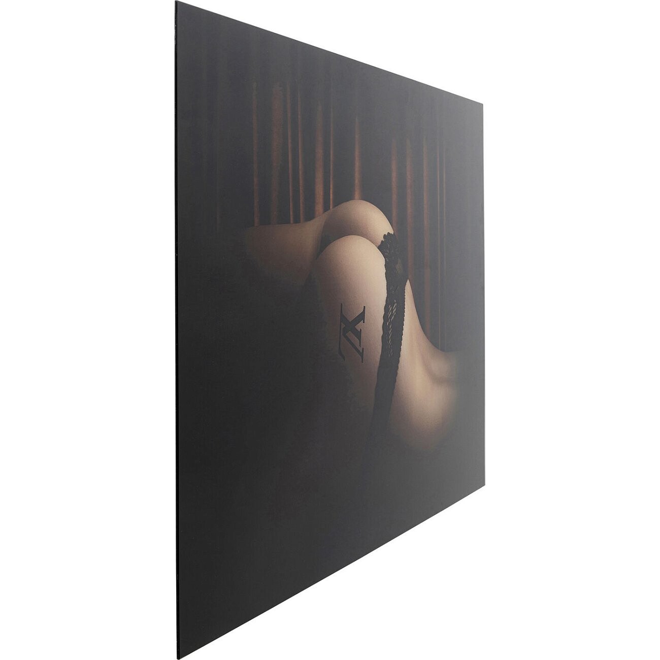 Картина на закаленном стекле коричневая 120х80 см Butt "Ягодицы" - изображение 4