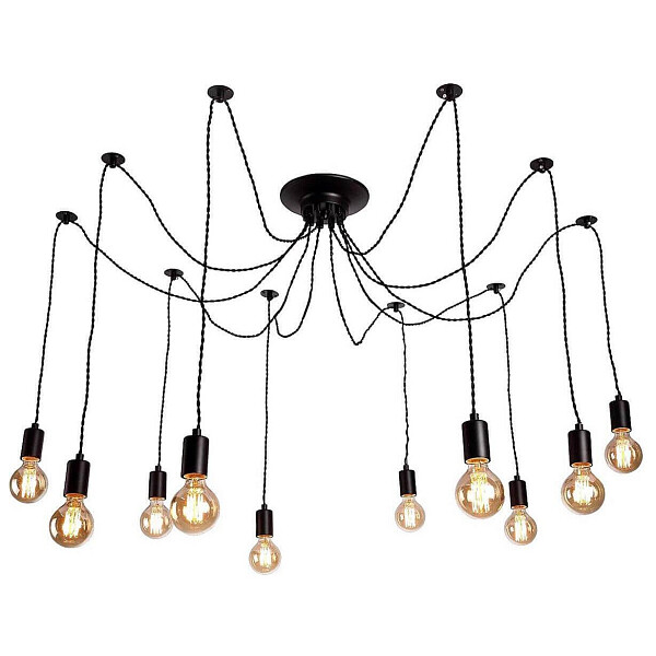 Подвесная люстра Arte Lamp 76 A9184SP-10BK - изображение 1