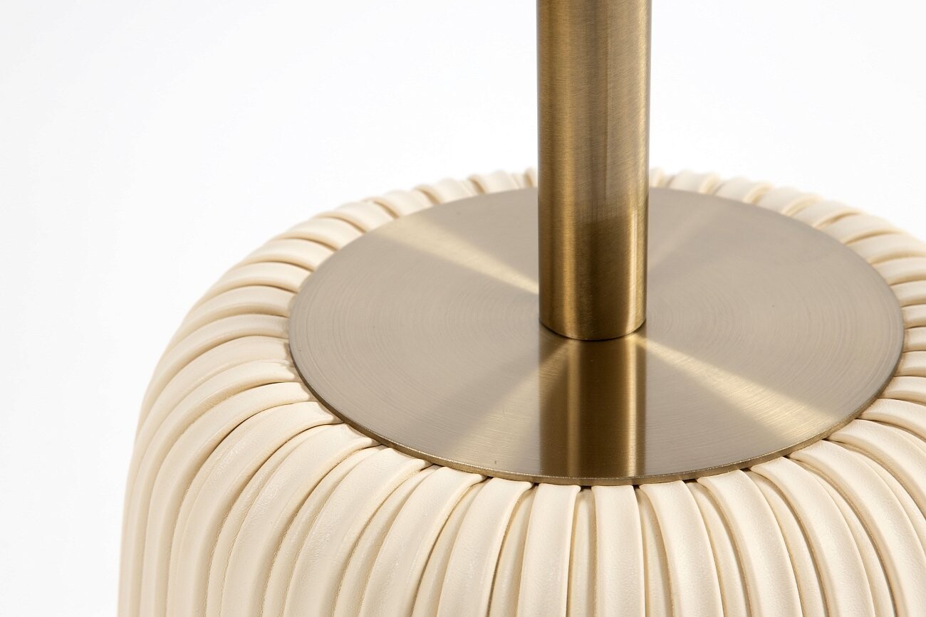 Кофейный столик круглый "Крем-брюле" пудровый 40 см  - изображение 4