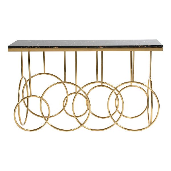 Консоль с черной мраморной столешницей Progression - изображение 1