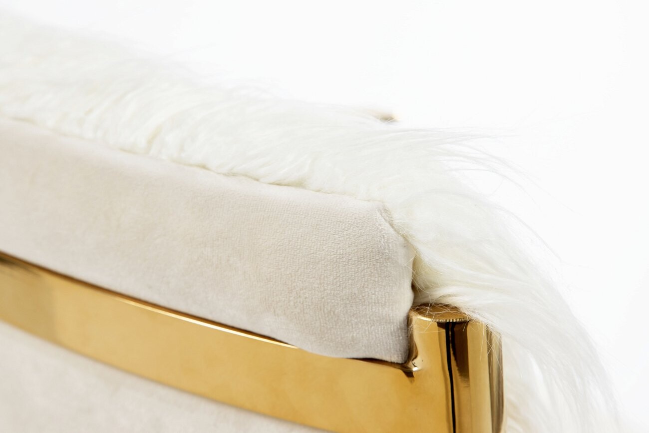 Кресло меховое "Снежная сказка" - изображение 4