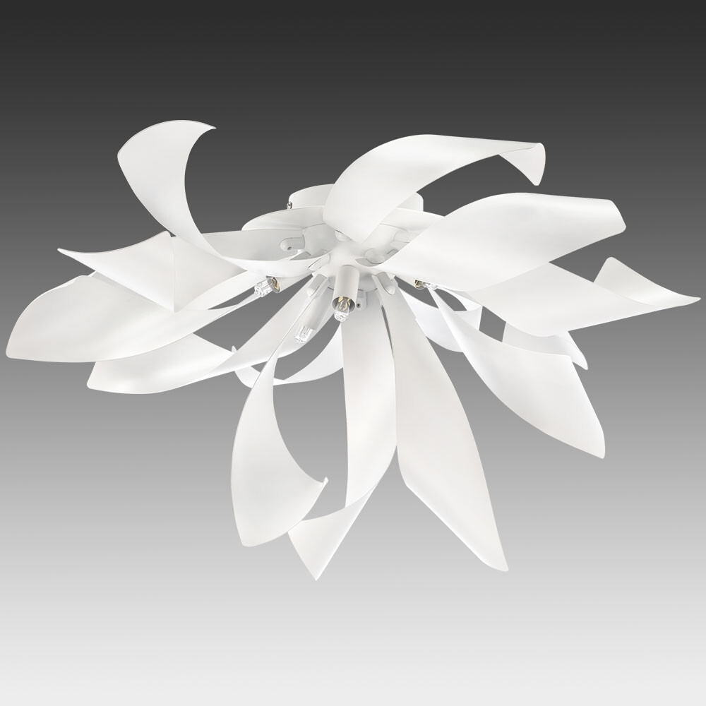 Люстра потолочная белая Turbio 754166 - изображение 2