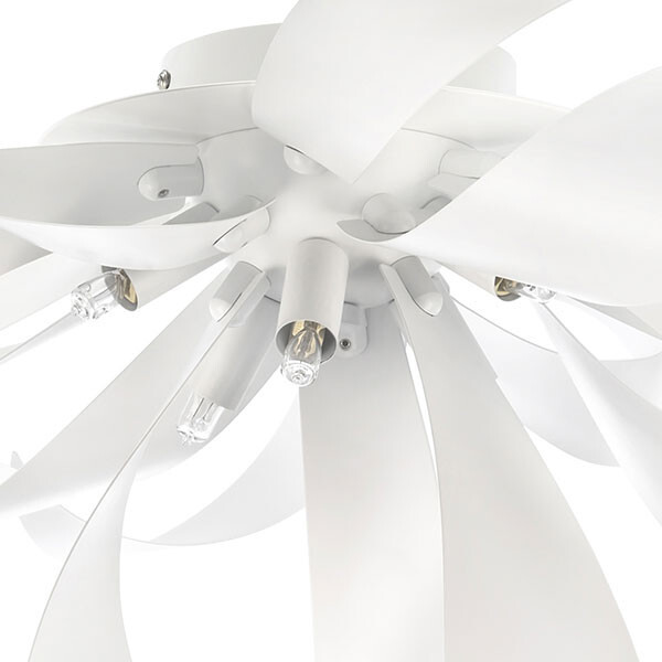 Люстра потолочная белая Turbio 754166 - изображение 5