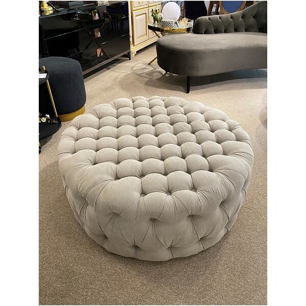 Пуф Mich бежевый велюр - изображение 1