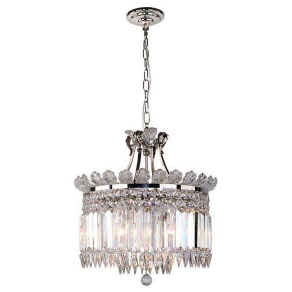 Люстра подвесная серебряная 10328/C nickel - изображение 1