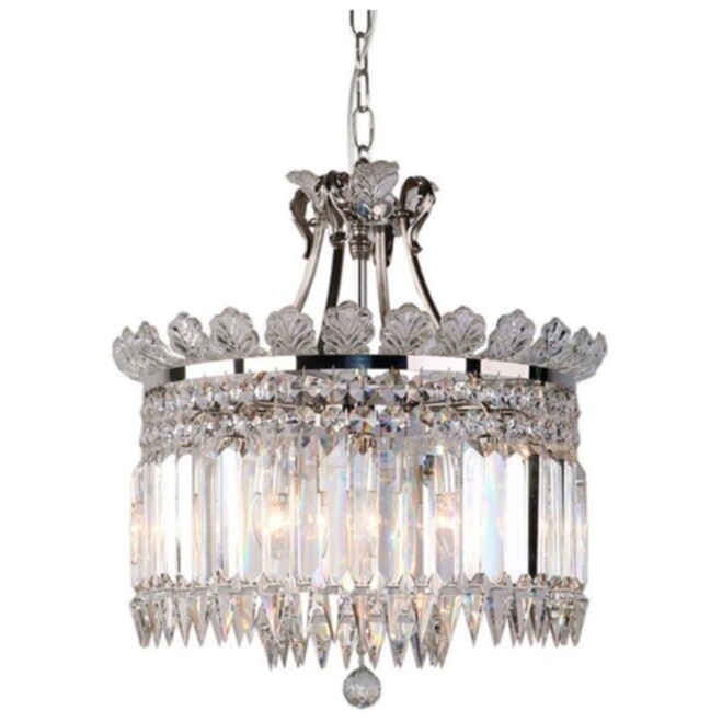 Люстра подвесная серебряная 10328/C nickel - изображение 3