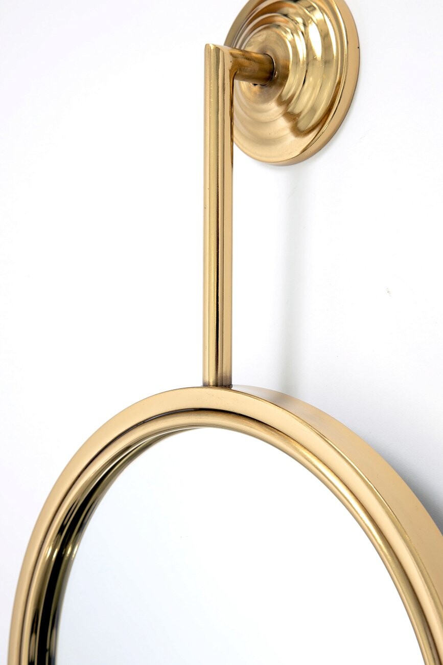 Зеркало настенное круглое двойнное с подвесом "Джиннайн" - изображение 3