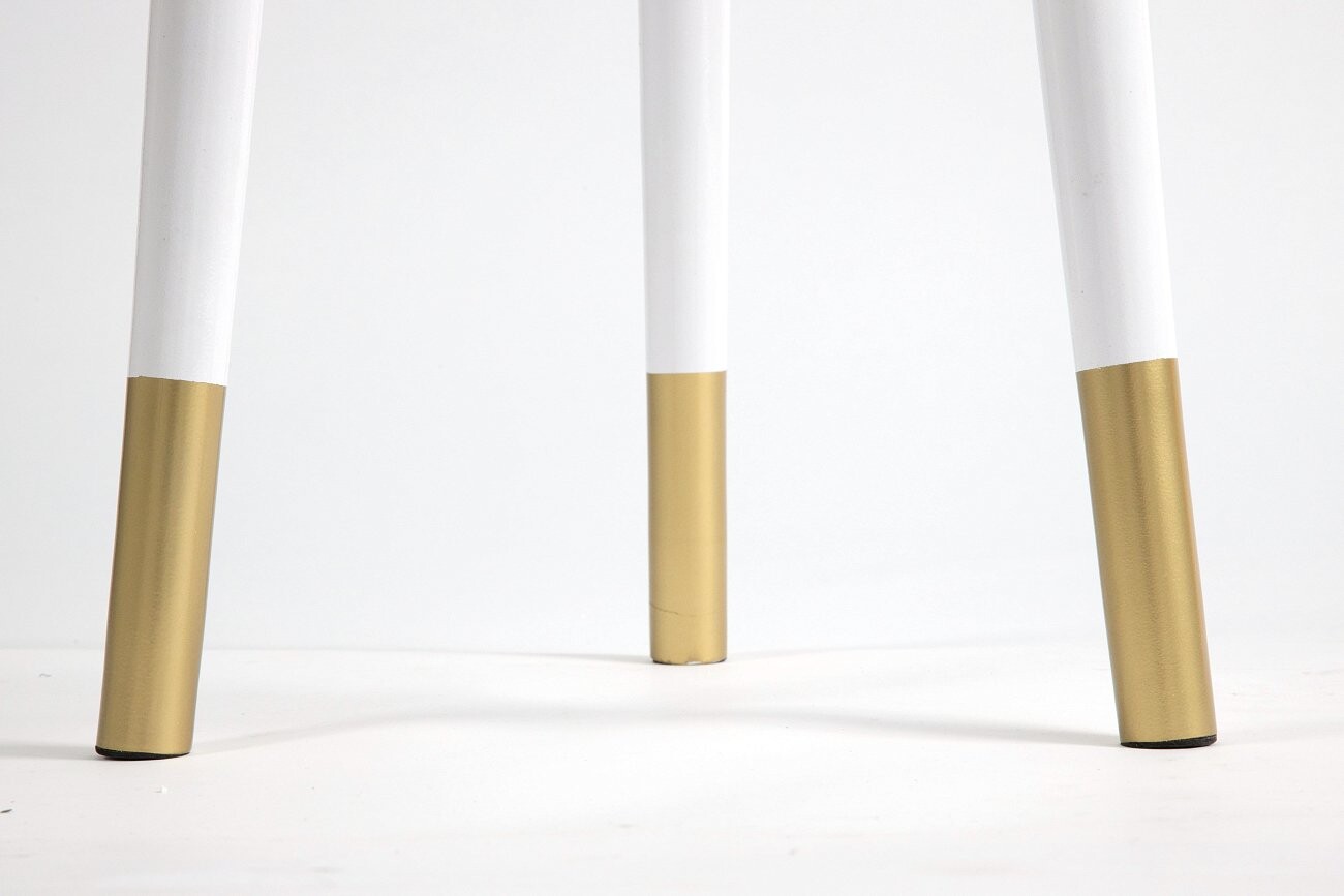 Чайный столик круглый из мрамора "Готье" 59 см - изображение 4