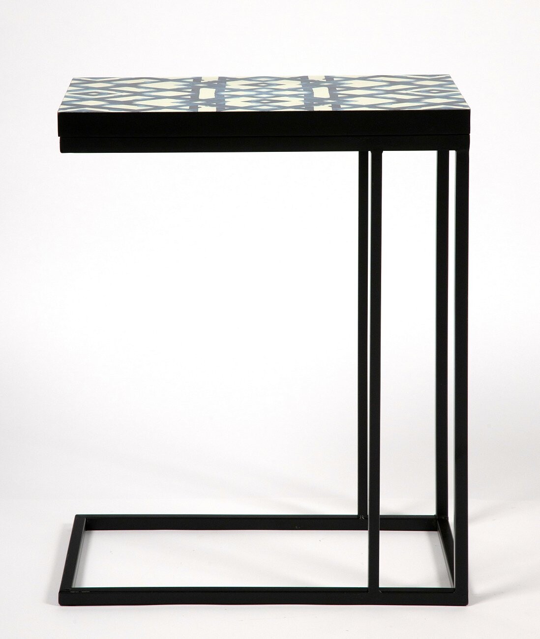 Приставной столик прямоугольный металлический "Жан" 50 см - изображение 2