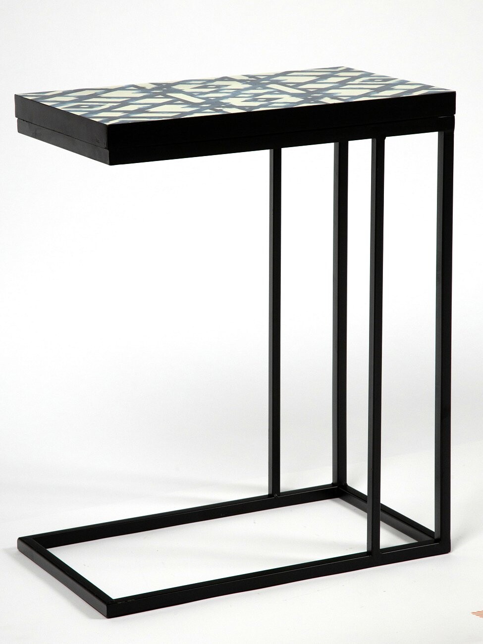 Приставной столик прямоугольный металлический "Жан" 50 см - изображение 3