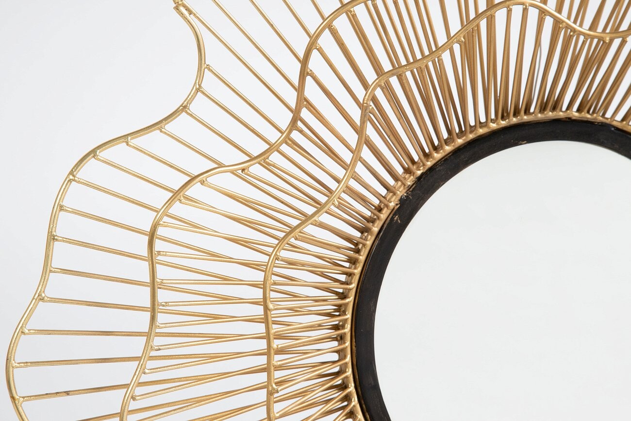 Зеркало-цветок настенное "Бернадет" 69 см - изображение 2