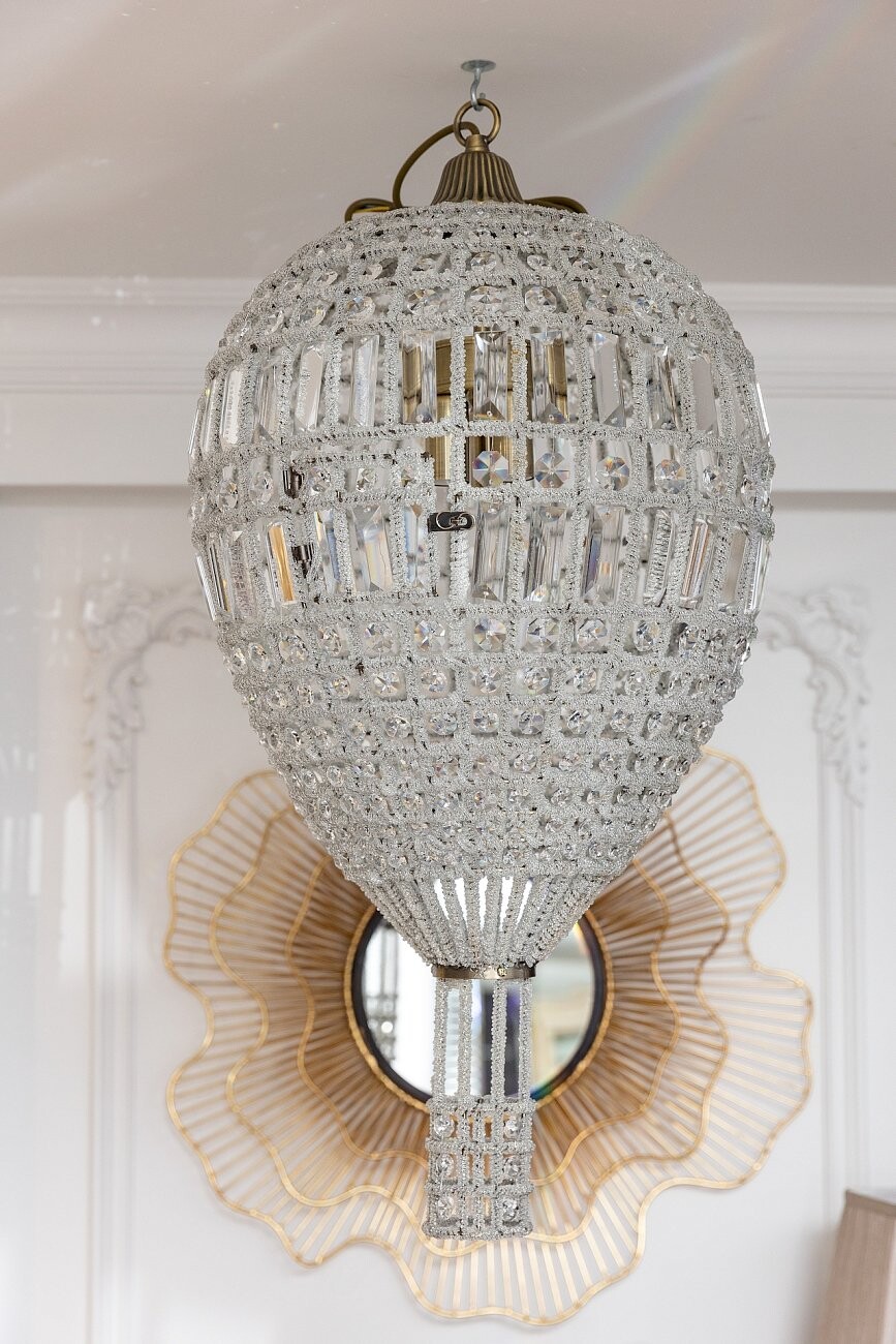 Зеркало-цветок настенное "Бернадет" 69 см - изображение 4