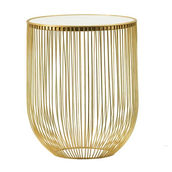 Приставной столик круглый "Орабель" 37 см - изображение 1