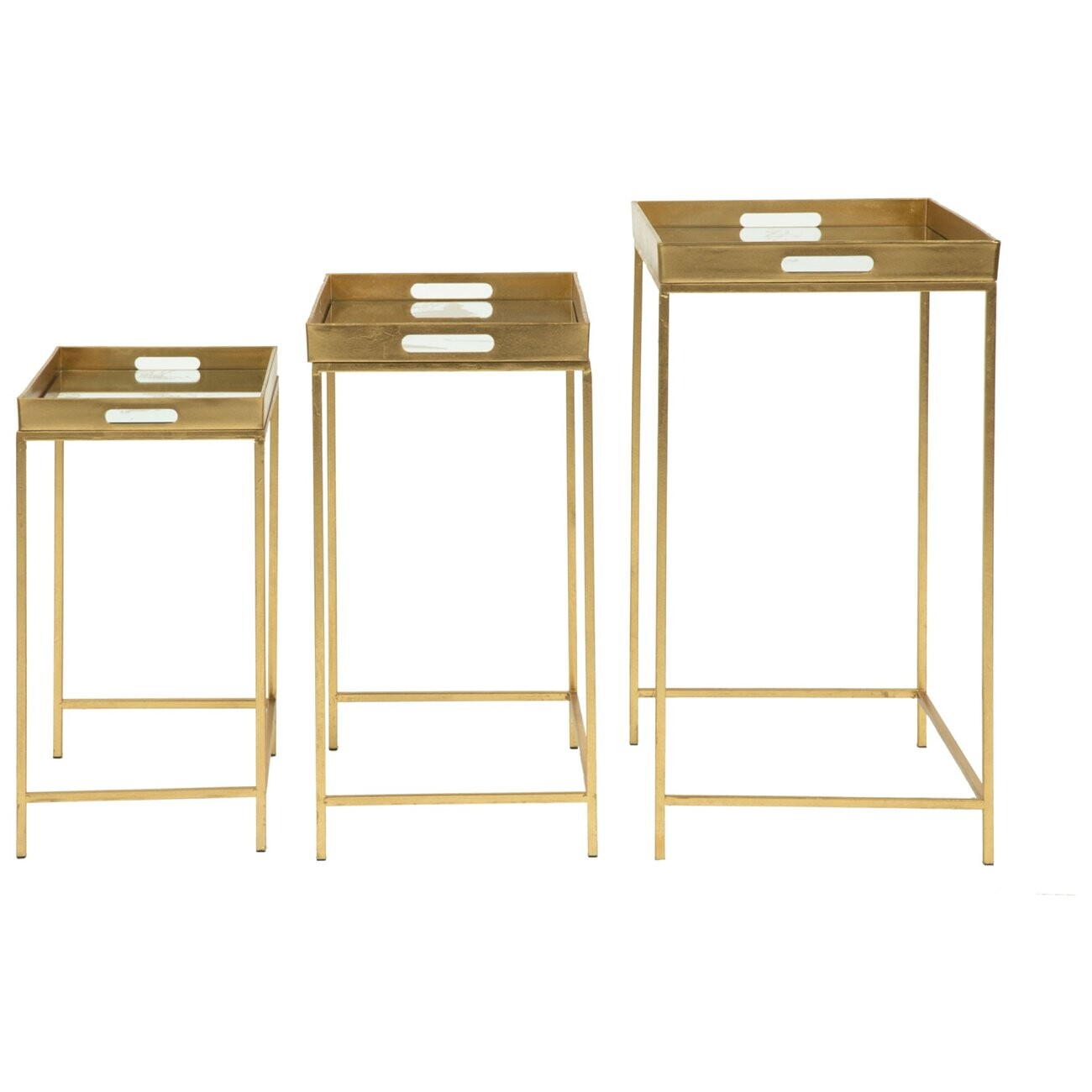 Чайные столики металлические "Реми", 3 штуки - изображение 2