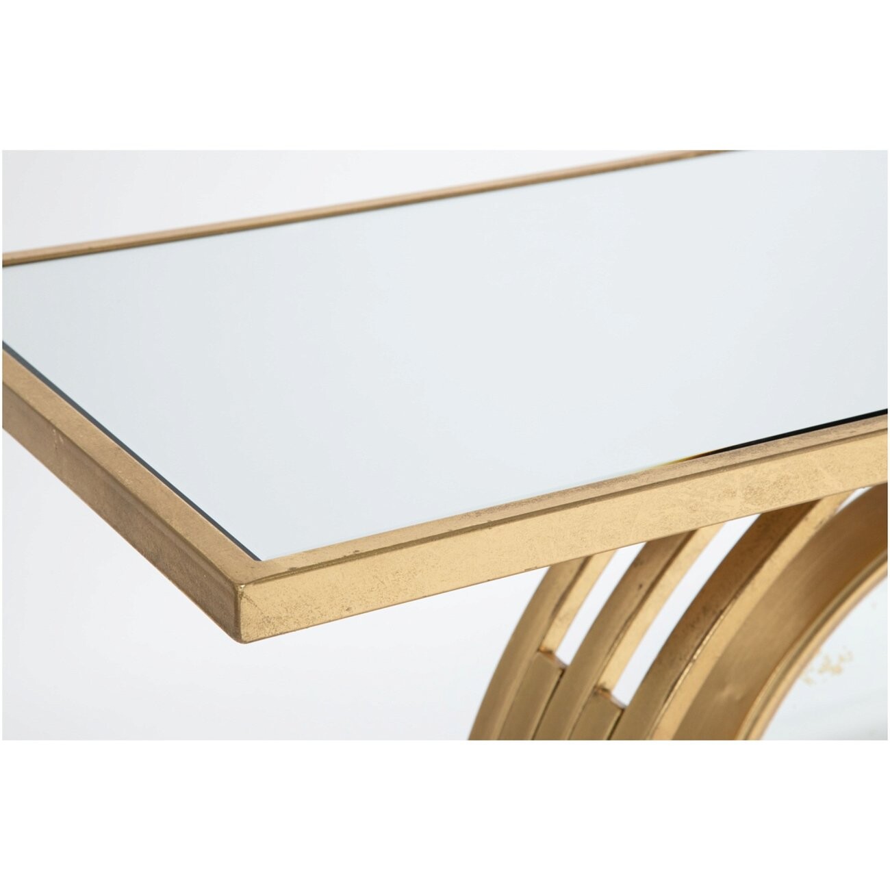 Консоль с часами "Ребекка" 120х40х81 см - изображение 2