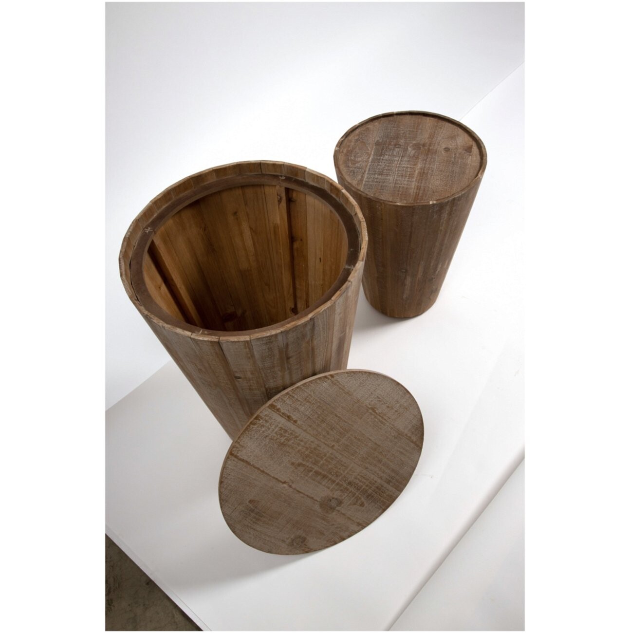 Чайные столики с крышкой из ели "Юдо", 2 штуки - изображение 3