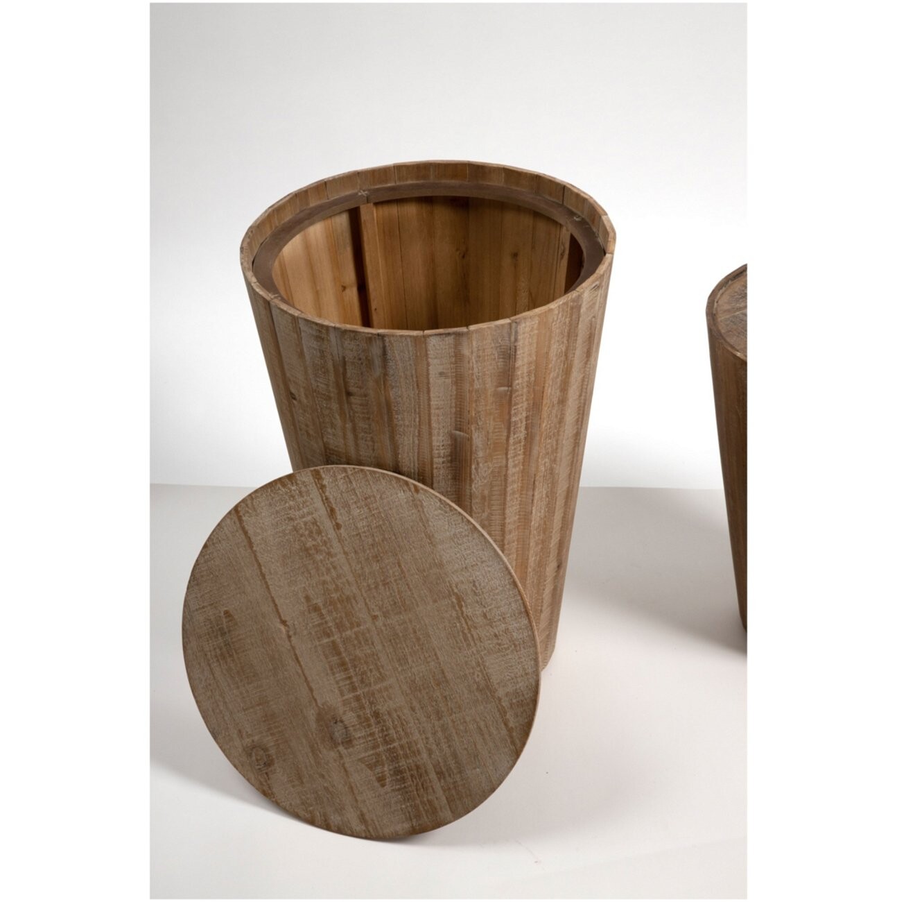 Чайные столики с крышкой из ели "Юдо", 2 штуки - изображение 6