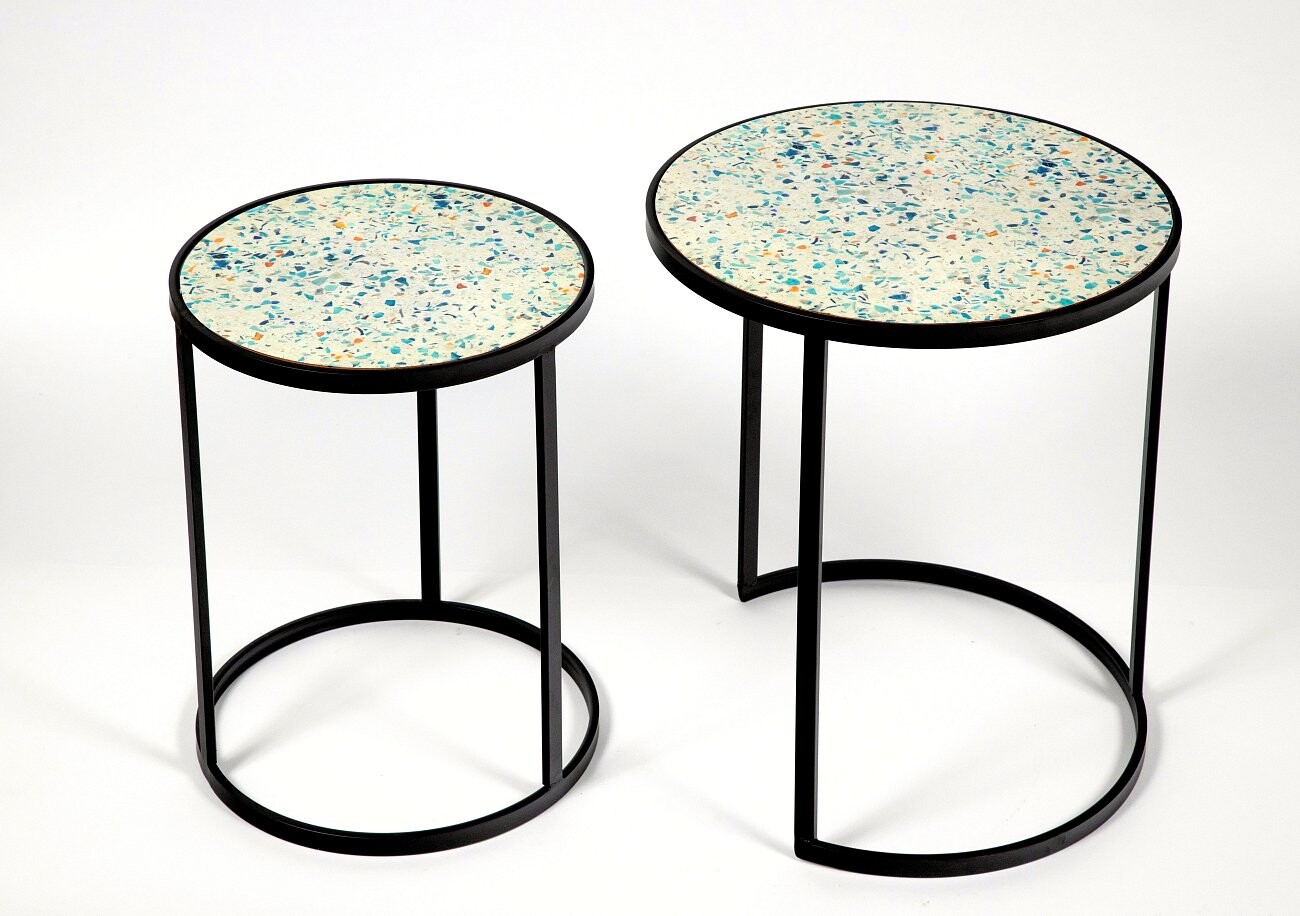 Чайный столик круглый "Элиз", 2 штуки - изображение 2