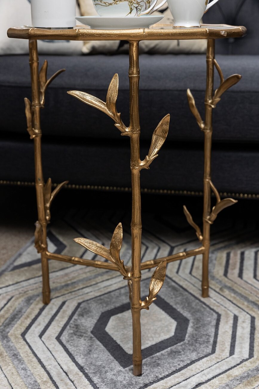 Чайный столик круглый "Эмиль" 44 см - изображение 3