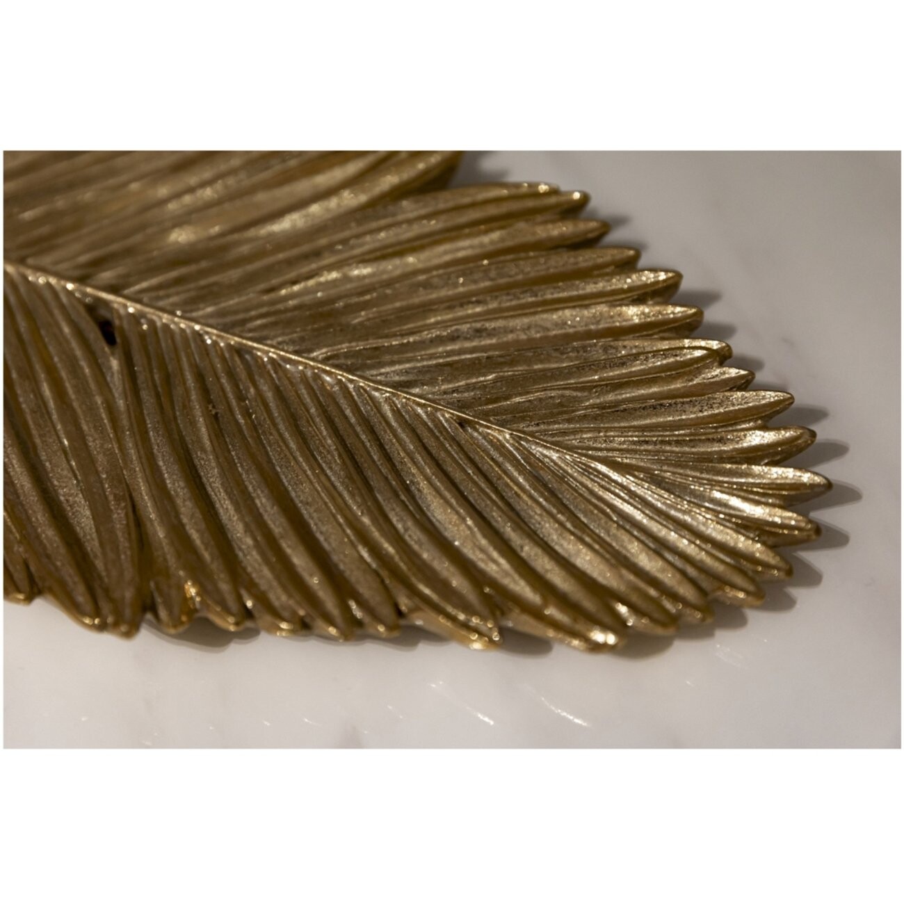 Декор настольный "Лист" 48 см - изображение 4