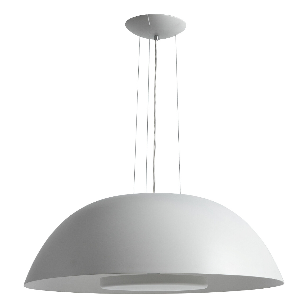 Подвесной белый светильник светодиодный White dome - изображение 2