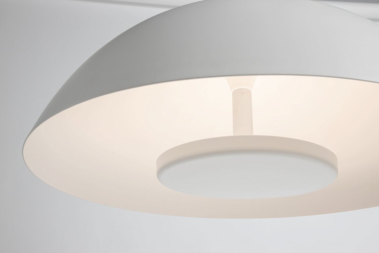 Подвесной белый светильник светодиодный White dome - изображение 7